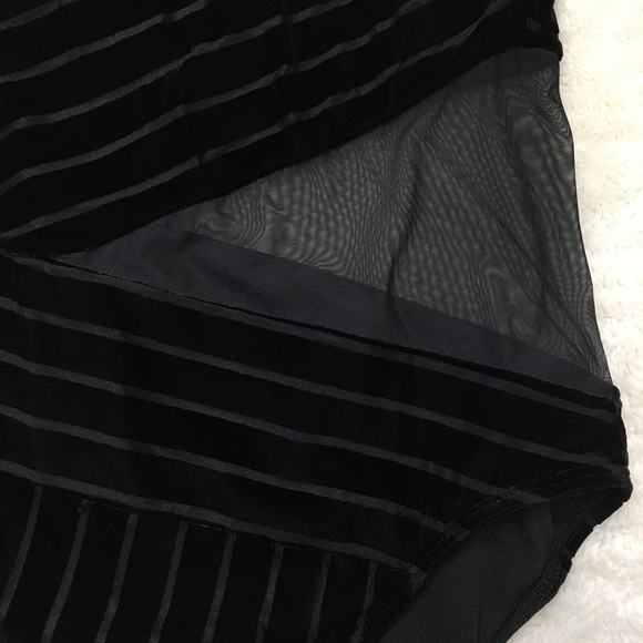 Kenneth Cole Black Sultry Velvet One Shoulder Swimsuit Medium One-piece Bathing - Picture 5 of 15